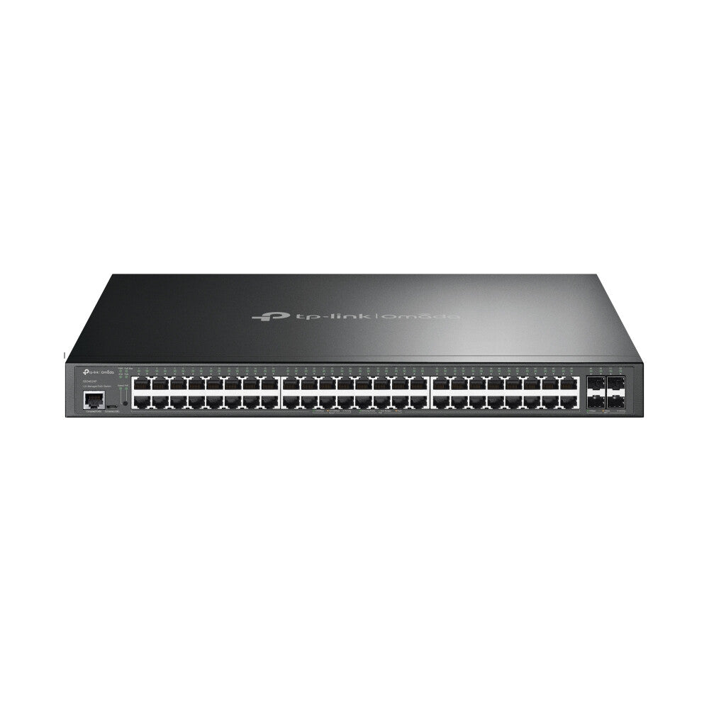 TP-Link Omada SG3452XP netwerk-switch Managed L2+ Gigabit Ethernet (10/100/1000) Power over Ethernet (PoE) 1U Zwart