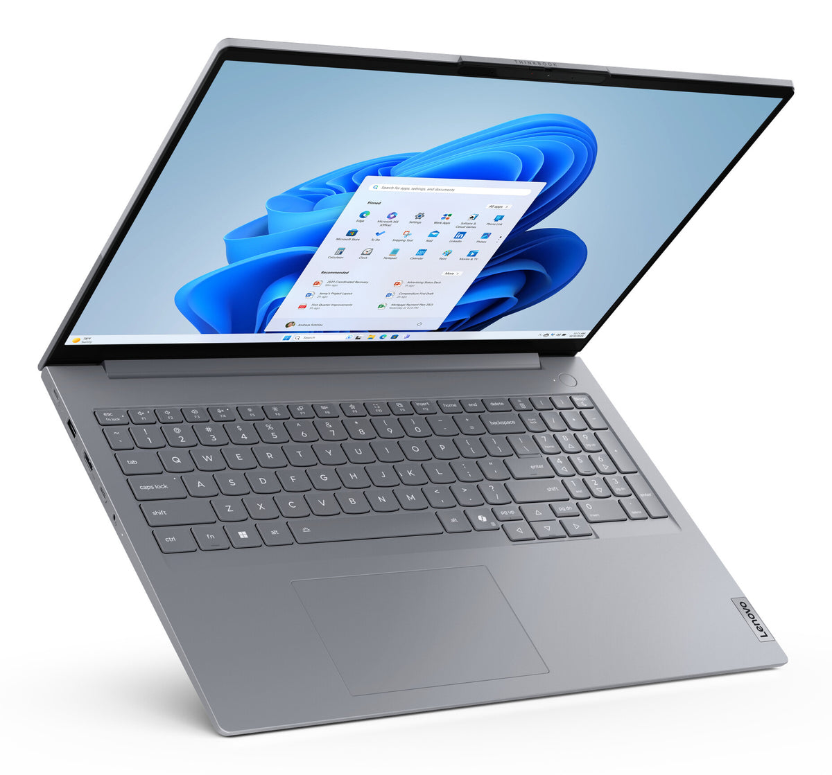 Lenovo ThinkBook 16 G8 IAL Intel Core Ultra 9 185H Laptop 40,6 cm (16") WUXGA 16 GB DDR5-SDRAM 512 GB SSD Wi-Fi 6E (802.11ax) Windows 11 Pro Grijs Belgisch