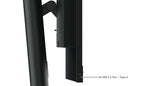 Lenovo ThinkCentre Tiny-In-One 24 Gen 5 computer monitor 60,5 cm (23.8") 1920 x 1080 Pixels Full HD LED Touchscreen Zwart