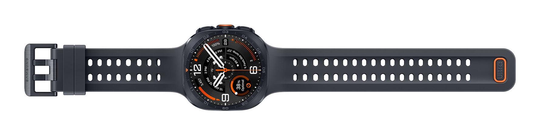 Samsung Galaxy Watch Ultra2 3,81 cm (1.5") AMOLED 47 mm Digitaal 498 x 498 Pixels Touchscreen 4G Grijs Wifi GPS