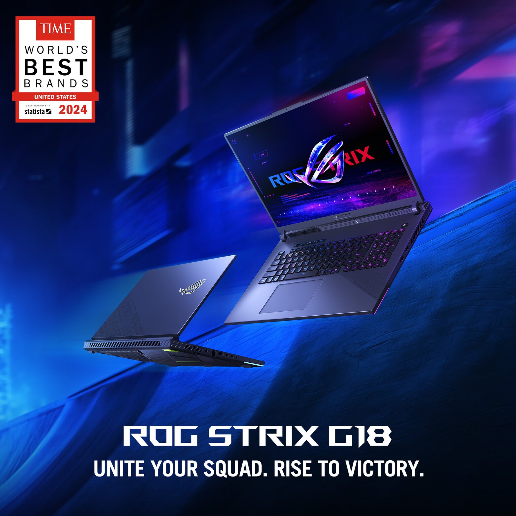 ASUS ROG Strix G18 G814PM-S8051W AMD Ryzen™ 9 8940HX Laptop 45,7 cm (18