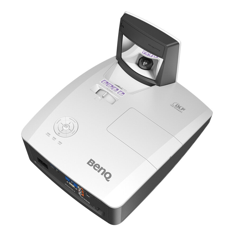BenQ MH856UST+ Projector met ultrakorte projectieafstand 3500 ANSI lumens DLP 1080p (1920x1080) 3D Zwart, Wit