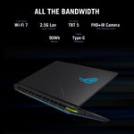ASUS ROG Strix G18 G815LR-S9005W Copilot+ PC Intel Core Ultra 9 275HX Laptop 45,7 cm (18") WQXGA 32 GB DDR5-SDRAM 2 TB SSD NVIDIA GeForce RTX 5070 Ti Wi-Fi 7 (802.11be) Windows 11 Home Nederlands Zwart, Groen, Grijs