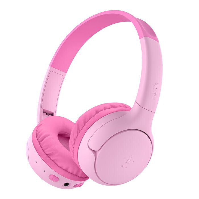 BELKIN SoundForm Mini 2 Kids Wireless On-Ear Headphones Pink