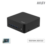 MSI Cubi Z AI 8M-006BEU Cube Zwart 8845HS AMD SoC 3,8 GHz Ingebouwde luidsprekers