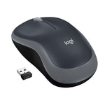 Logitech M185 Draadloze Optische Muis Snel Grijs [RF 2.4Ghz, 1000 DPI, 3-Knoppen, AA, 10m]
