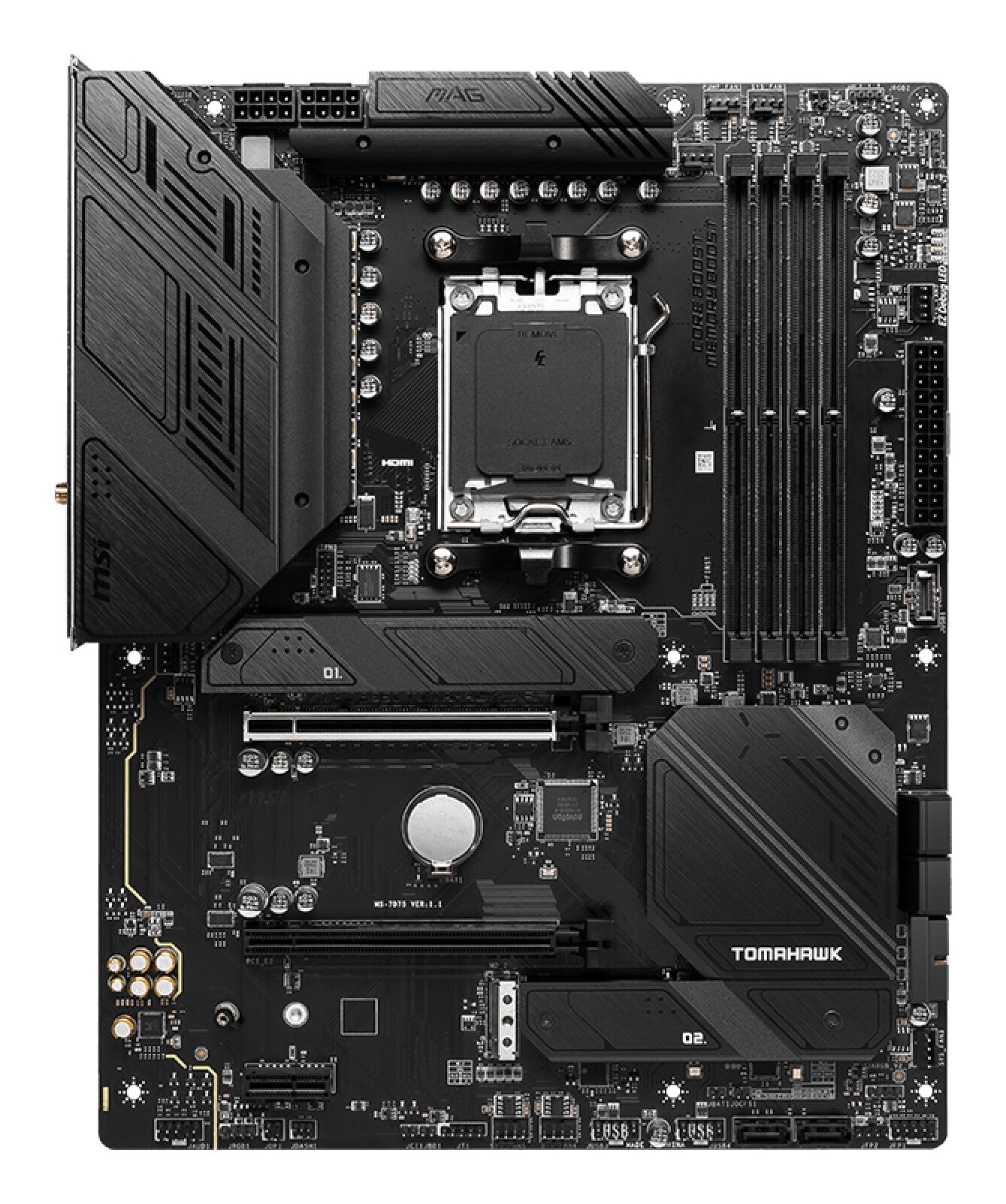 MSI MAG B650 Tomahawk WIFI AMD B650 Socket AM5 ATX