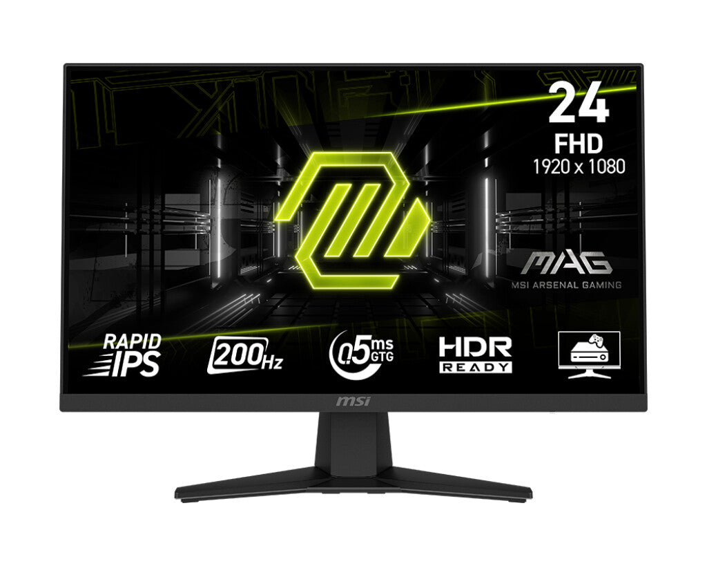 MSI MAG 244F computer monitor 59,9 cm (23.6") 1920 x 1080 Pixels Full HD LCD Zwart