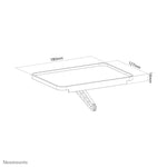 Neomounts AWL28-210BL1 Multimedia houder - universeel