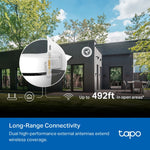 TP-Link TAPO C530WS bewakingscamera Turret IP-beveiligingscamera Buiten 2880 x 1620 Pixels Muur