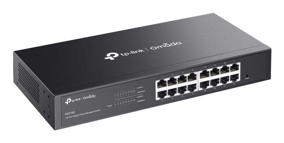 TP-Link Omada ES216G netwerk-switch Managed L2 Gigabit Ethernet (10/100/1000) Zwart