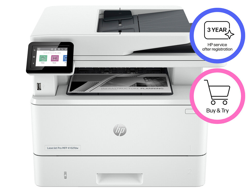 HP LaserJet Pro MFP 4102fdw printer