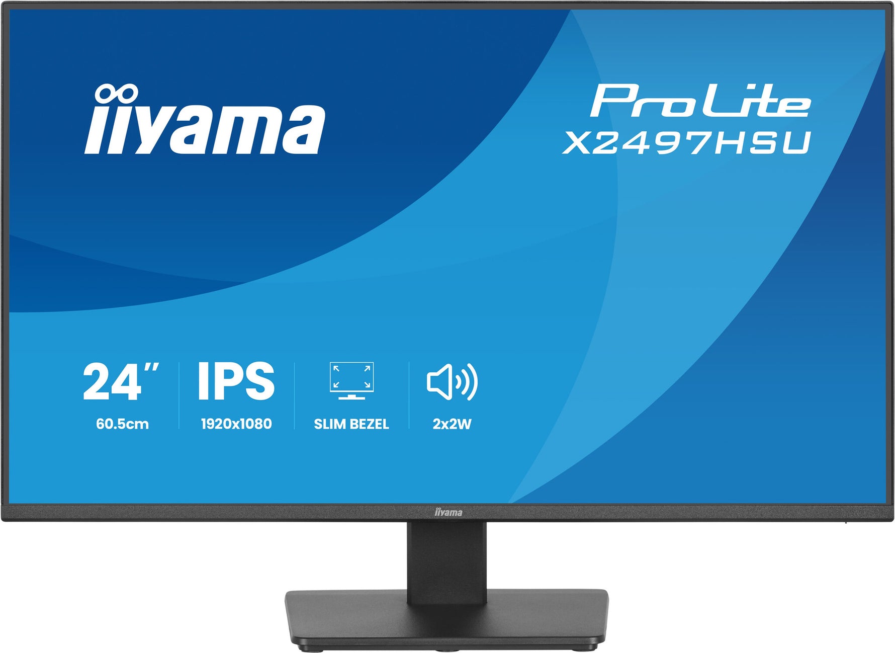 iiyama ProLite X2497HSU-B1 computer monitor 60,5 cm (23.8") 1920 x 1080 Pixels Full HD LED Zwart