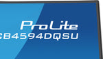 iiyama ProLite XCB4594DQSU-B1 computer monitor 113 cm (44.5") 5120 x 1440 Pixels Dual QHD LED Zwart