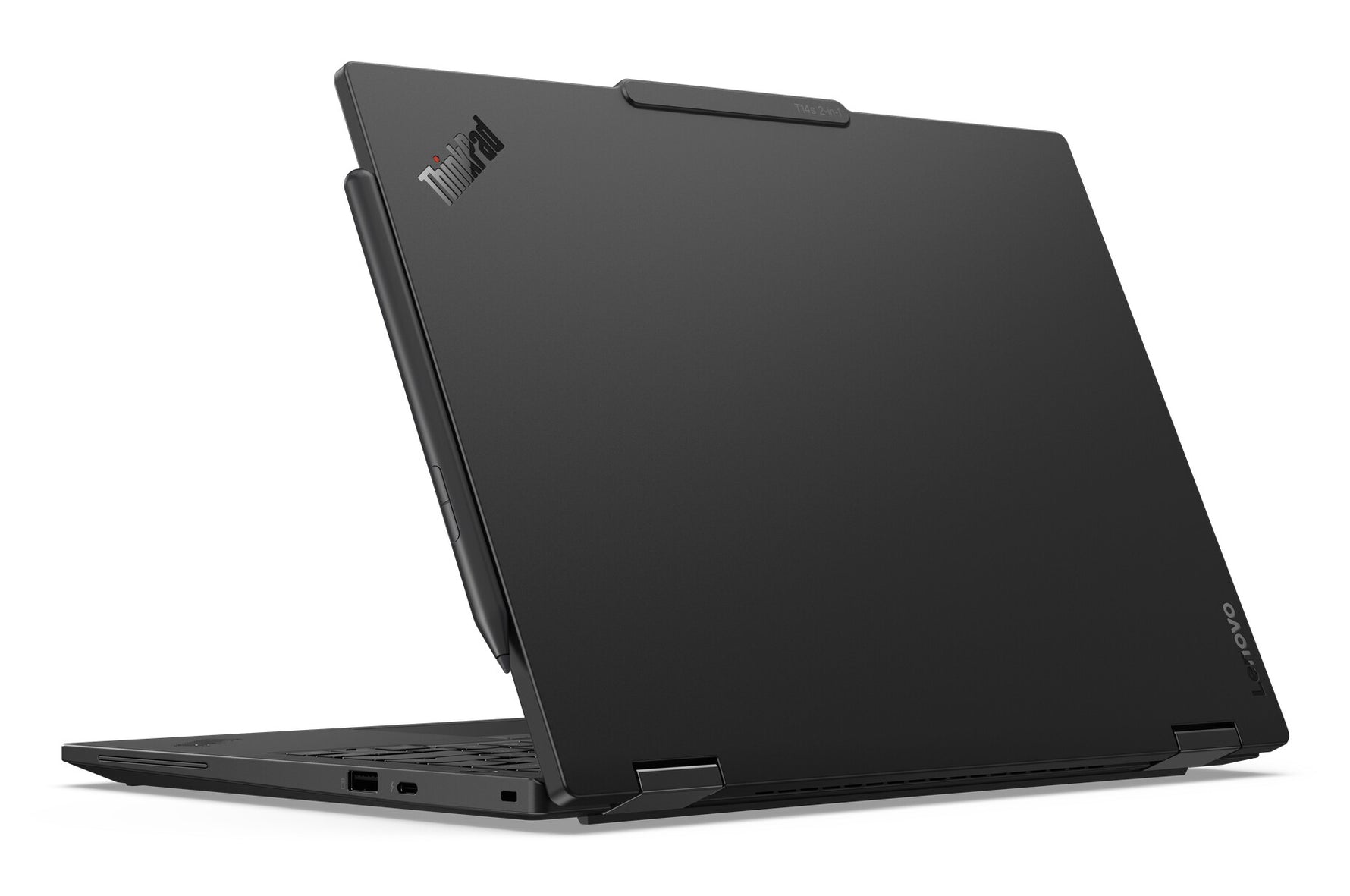 Lenovo ThinkPad T14s 2-in-1 Gen 2 Copilot+ PC Intel Core Ultra 7 355 Hybride (2-in-1) 35,6 cm (14") Touchscreen WUXGA 32 GB LPDDR5x-SDRAM 512 GB SSD Wi-Fi 7 (802.11be) Windows 11 Pro Zwart Engels