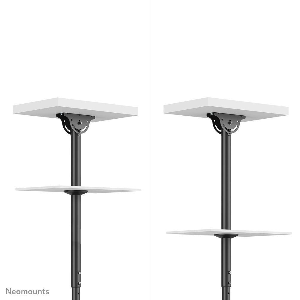 Neomounts CL35-340BL22 Dual monitor/TV-beugel plafond 23-42