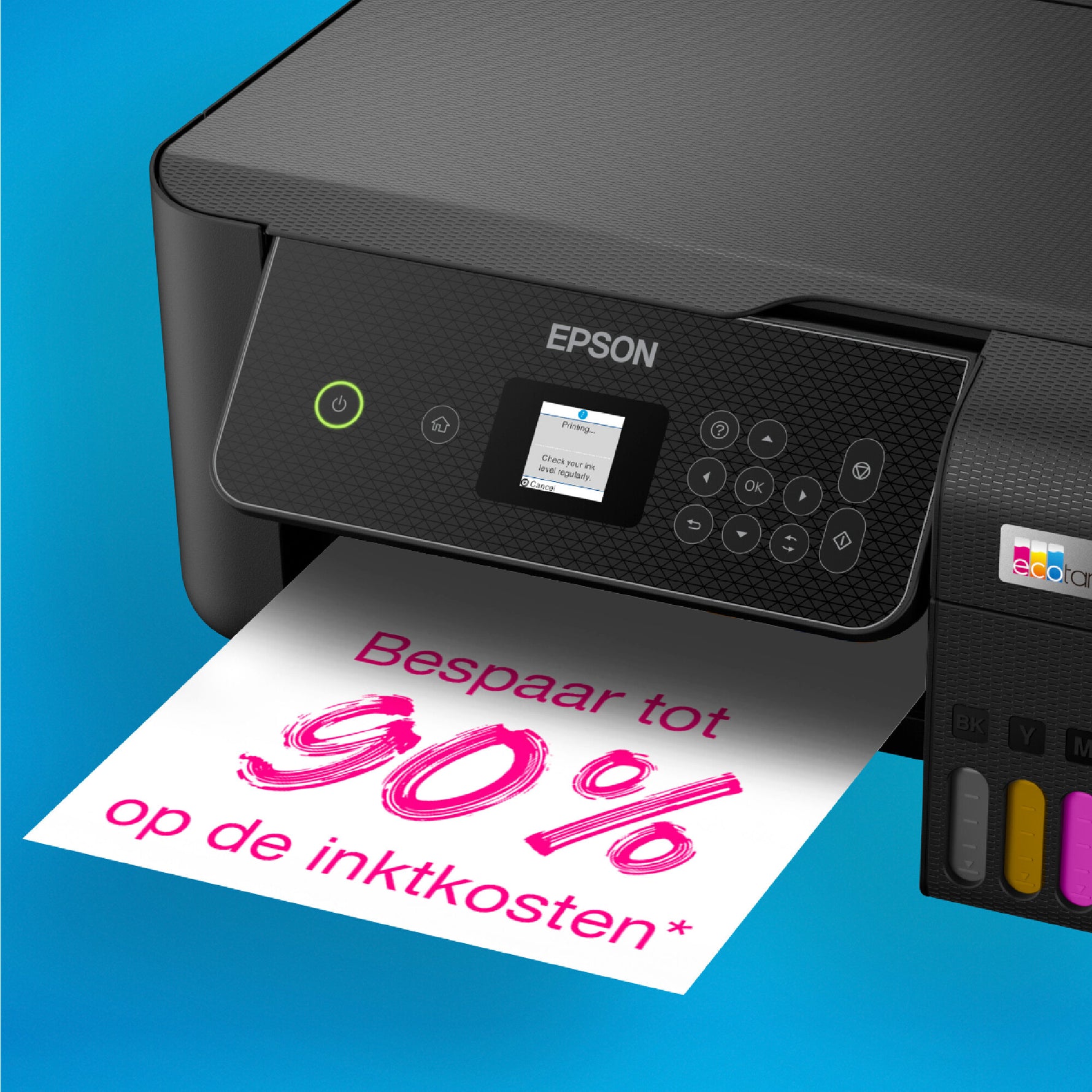 Epson EcoTank ET-2871 A4 multifunctionele Wi-Fi-printer met inkttank, inclusief tot 3 jaar inkt