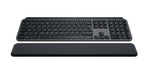 LOGITECH MX Keys S - GRAPHITE - (DE) - BT - N/A - CENTRAL-419 - PLUS PALMREST