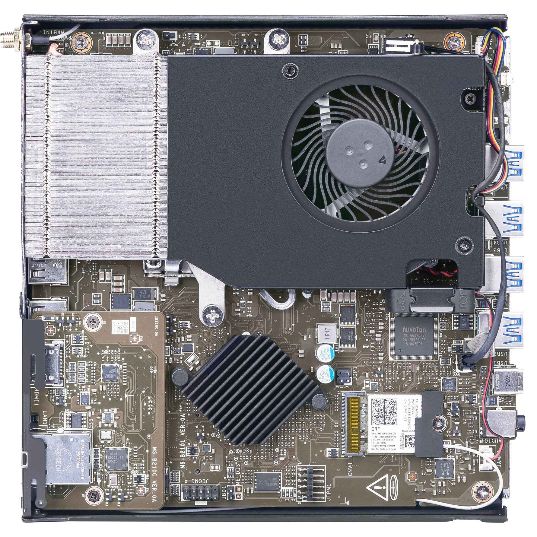 MSI Pro DP10 A14MG-003EU PC's/werkstation Intel® Core™ i3 i3-14100 8 GB DDR5-SDRAM 512 GB SSD Windows 11 Home Mini PC Zwart