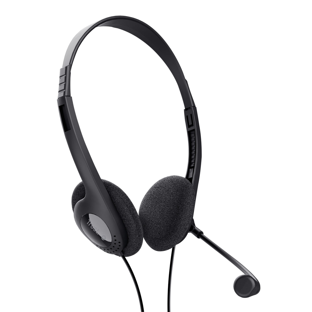 Trust Primo Chat Headset – headset – chat‑headset – verstelbare microfoon – Zwart