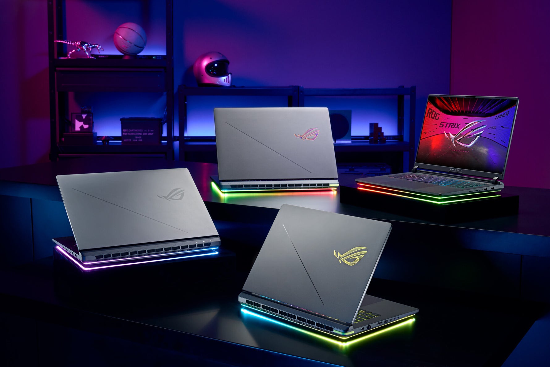 ASUS ROG Strix G18 G815LR-S9005W Copilot+ PC Intel Core Ultra 9 275HX Laptop 45,7 cm (18") WQXGA 32 GB DDR5-SDRAM 2 TB SSD NVIDIA GeForce RTX 5070 Ti Wi-Fi 7 (802.11be) Windows 11 Home Nederlands Zwart, Groen, Grijs