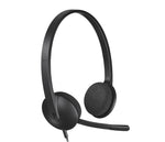 Logitech H340 Gaming Binaural Head-set w/ Mic [Wired, 20Hz-20KHz, Head-band, 1.8m, Black]