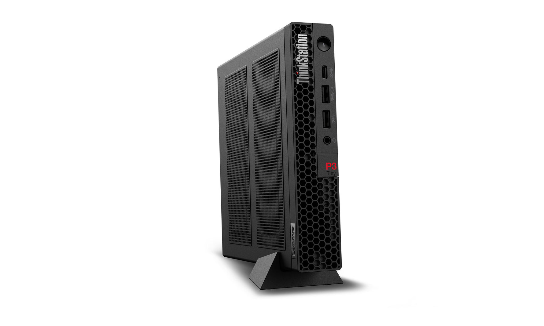 Lenovo ThinkStation P3 Tiny Gen 2 Intel Core Ultra 7 265T 32 GB DDR5-SDRAM 512 GB SSD NVIDIA RTX A400 Windows 11 Pro Mini PC Workstation Zwart