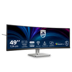 Philips 5000 series 49B2U5900C/00 computer monitor 124 cm (48.8") 5120 x 1440 Pixels Dual QHD LCD Zwart