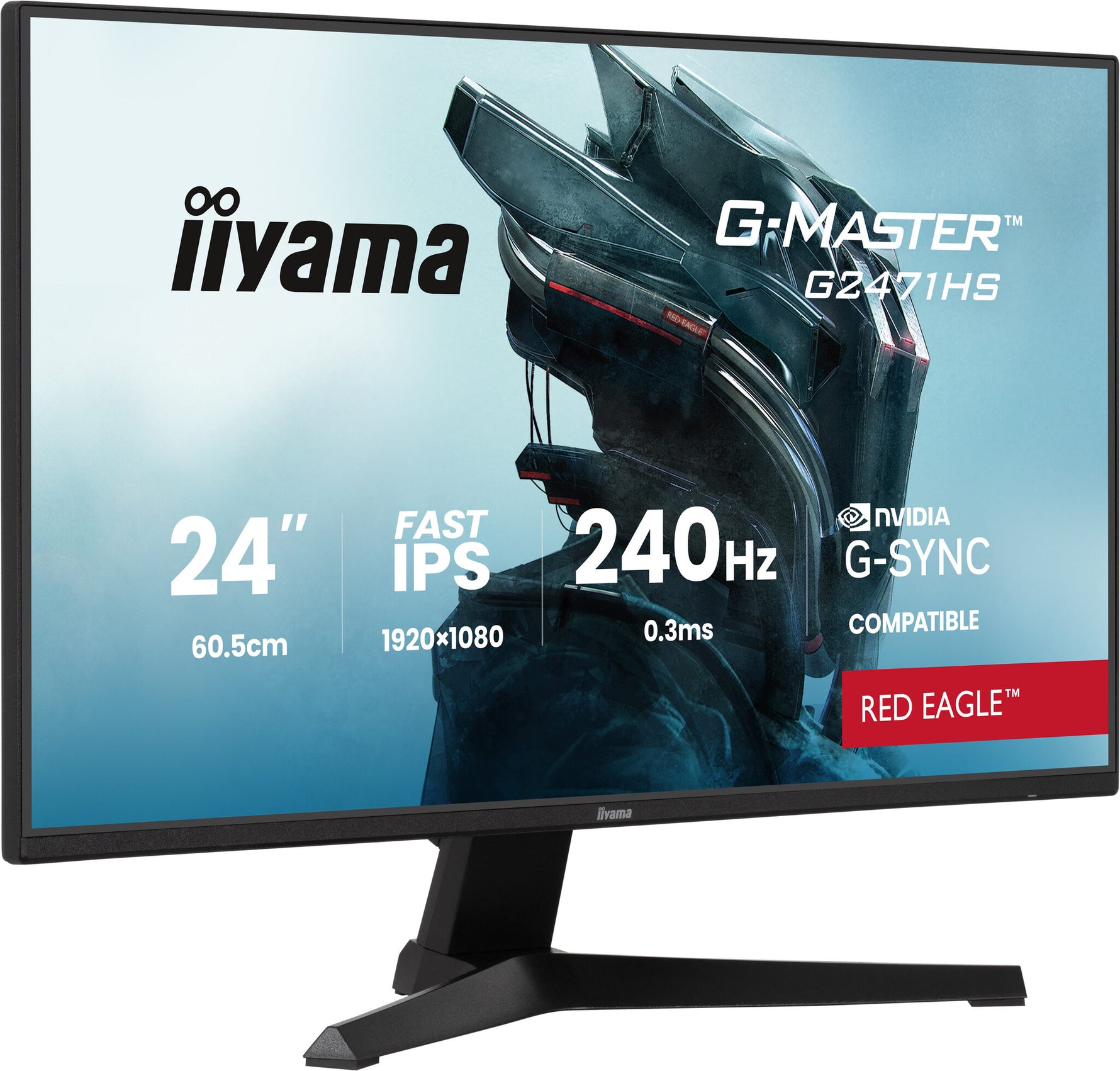 iiyama G-MASTER G2471HS-B1 computer monitor 60,5 cm (23.8