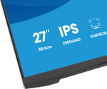 iiyama ProLite X2793QSU-B1 computer monitor 68,6 cm (27") 2560 x 1440 Pixels Quad HD LED Zwart