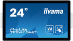 iiyama ProLite TF2415MC-B2 computer monitor 60,5 cm (23.8") 1920 x 1080 Pixels Full HD LED Touchscreen Multi-gebruiker Zwart