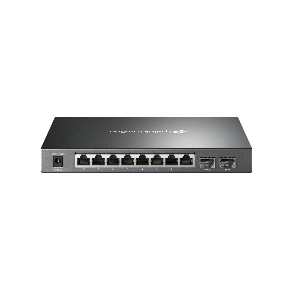 TP-Link Omada SG2210P netwerk-switch Managed L2/L2+ Gigabit Ethernet (10/100/1000) Power over Ethernet (PoE) Zwart