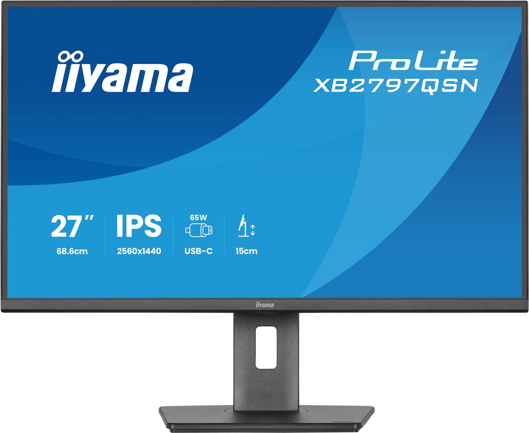 iiyama ProLite XB2797QSN-B1 computer monitor 68,6 cm (27") 2560 x 1440 Pixels Quad HD LCD Zwart
