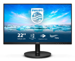 Philips V Line 222V8LA/00 computermonitor 54,6 cm (21.5") 1920 x 1080 Pixels Full HD LCD Zwart