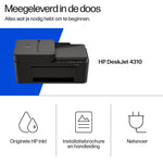 HP DeskJet 4310 Draadloos All-in-One Kleur Printer, Instant Ink