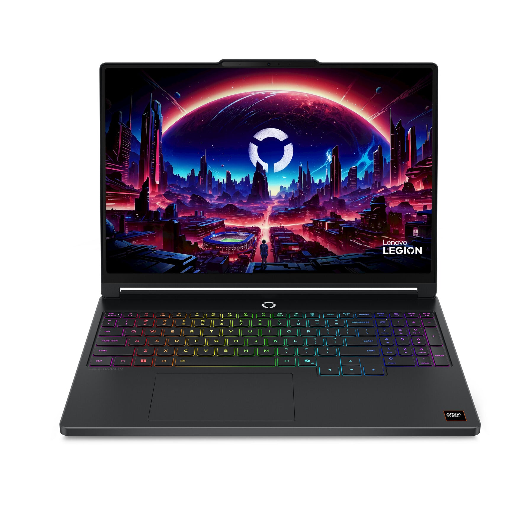 Lenovo Legion 5 15AHP11 AMD Ryzen™ 7 250 Laptop 38,9 cm (15.3") WQXGA 16 GB DDR5-SDRAM 1 TB SSD NVIDIA GeForce RTX 5060 Wi-Fi 6 (802.11ax) Windows 11 Home Engels Zwart