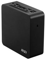 MSI CUBI NUC 1MG-244BEU PC/workstation barebone 0.84L sized PC Zwart 100U Intel SoC
