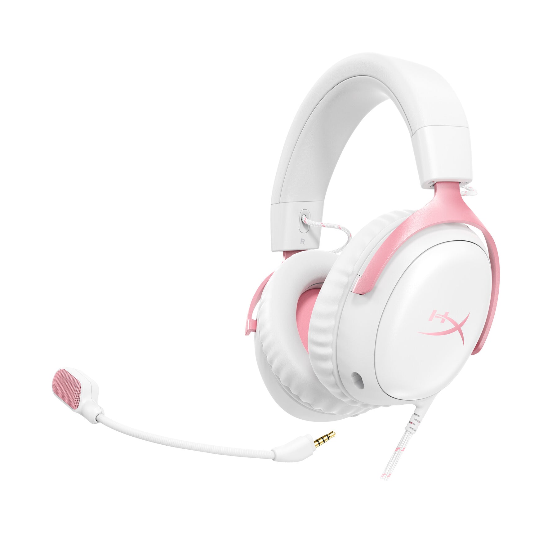 HyperX Cloud III - Gaming Headset (wit/roze)