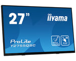 iiyama ProLite T2755QSC-B1 computer monitor 68,6 cm (27") 2560 x 1440 Pixels Quad HD LCD Touchscreen Zwart