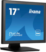 iiyama ProLite computer monitor 43,2 cm (17") 1280 x 1024 Pixels LED Touchscreen Tafel Zwart