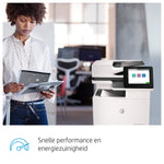 HP LaserJet Enterprise M635fht Multifunction Zwart-wit Printer, Alleen Ethernet; Kopieerapparaat, scanner
