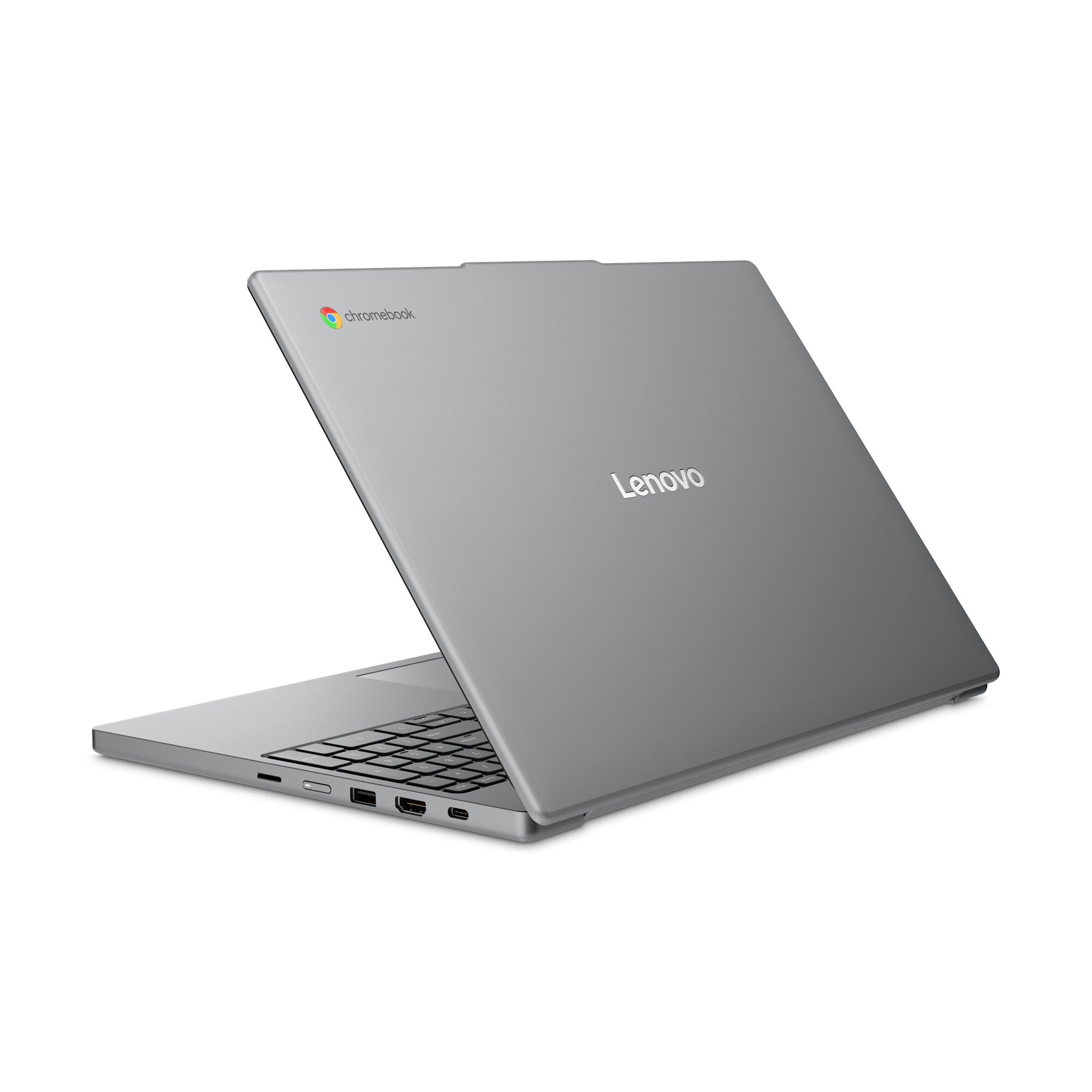 Lenovo Chrome 15ITN10 Intel® N N150 Chromebook 38,9 cm (15.3") WUXGA 4 GB LPDDR5x-SDRAM 64 GB UFS Wi-Fi 6E (802.11ax) ChromeOS Belgisch Grijs