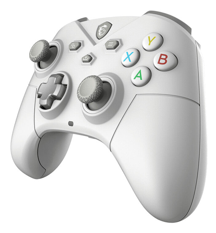 MSI FORCE GC300 WIRELESS WHITE Wit USB 2.0 Gamepad Analoog PC