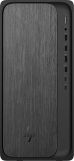 HP OmniDesk M02-0026nd AMD Ryzen 5 8500G 16GB DDR5 512GB PCIe NVMe SSD W11H Gray Wood Windows 11 Home Tower AI PC
