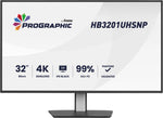 iiyama ProGraphic HB3201UHSNP-B1 computer monitor 80 cm (31.5") 3840 x 2160 Pixels 4K Ultra HD Zwart