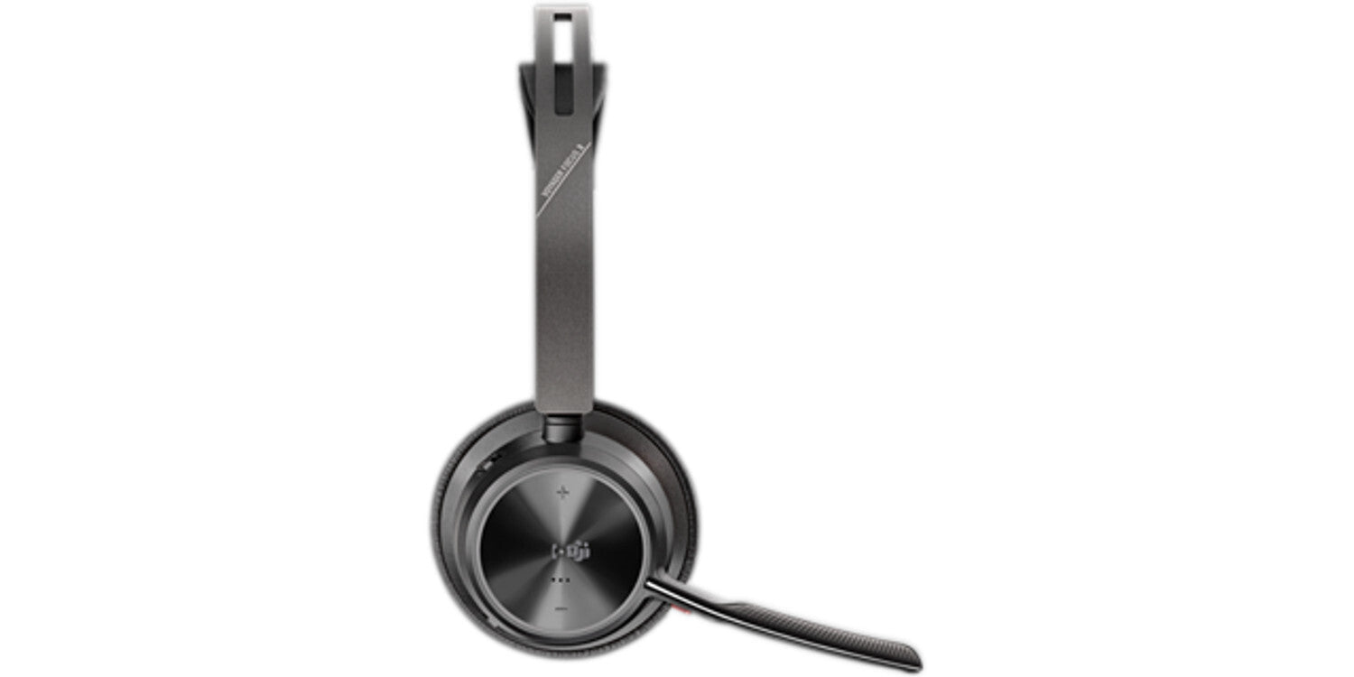 HP Poly Voyager Focus 2 Microsoft Teams Certified USB-C-C Headset +USB-C/A Adapter +Charging Stand