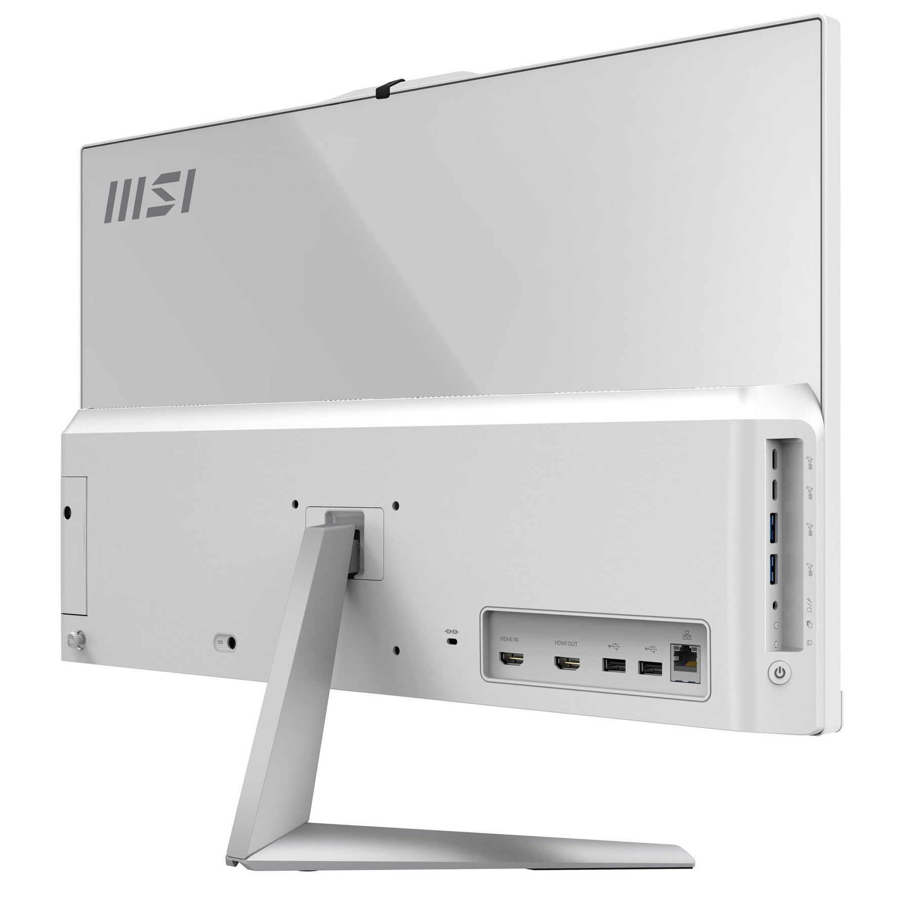 MSI Modern AM242 1M-1220EU Intel Core 5 120U 60,5 cm (23.8") 1920 x 1080 Pixels Alles-in-één-pc 8 GB DDR5-SDRAM 512 GB SSD Windows 11 Pro Wi-Fi 6E (802.11ax) Wit