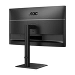 AOC E4 Q27E4CV computer monitor 68,6 cm (27") 2560 x 1440 Pixels Quad HD LED Zwart