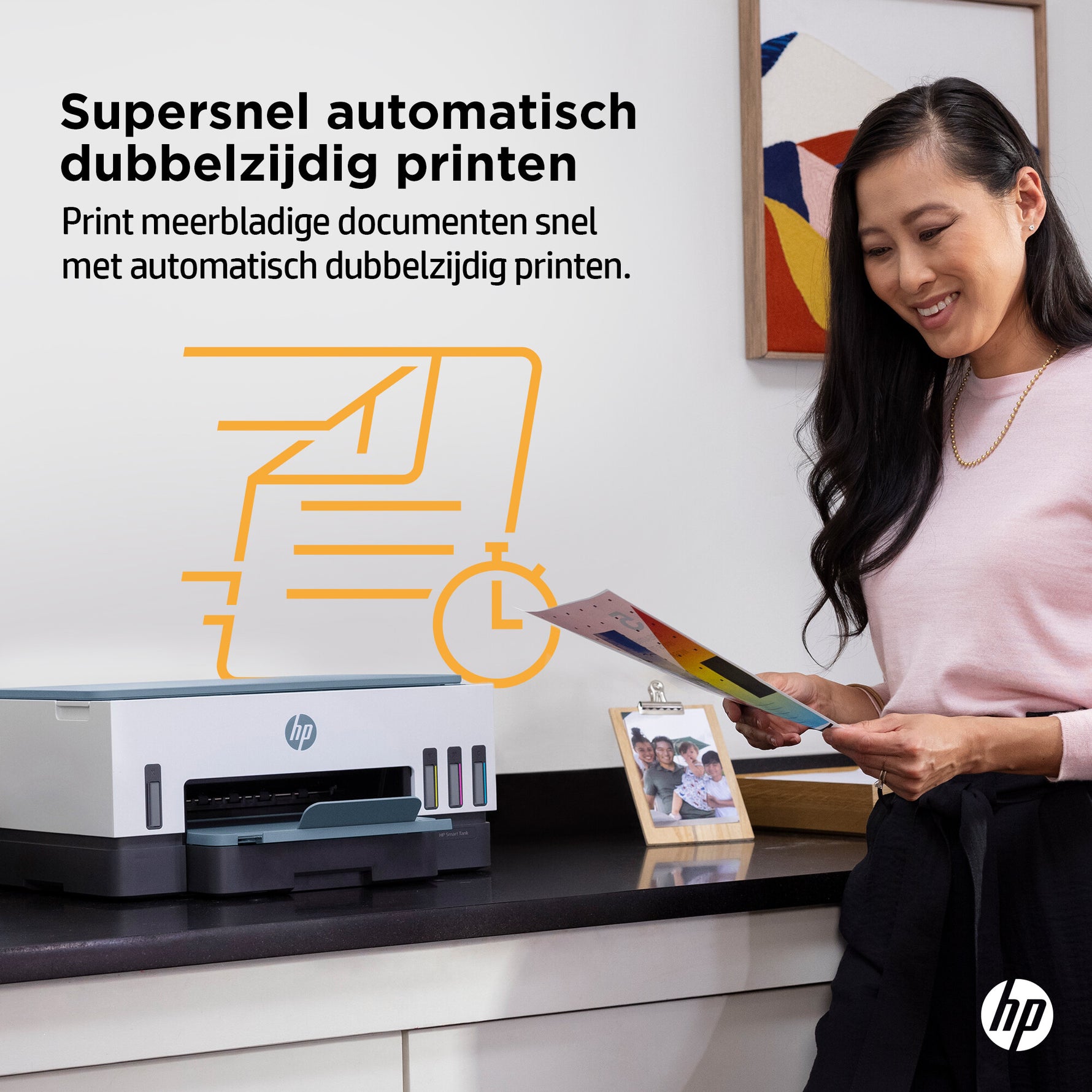HP Smart Tank 7006 Draadloos All-in-One Kleur Printer, Dubbelzijdig printen; Kopieerapparaat, Scanner