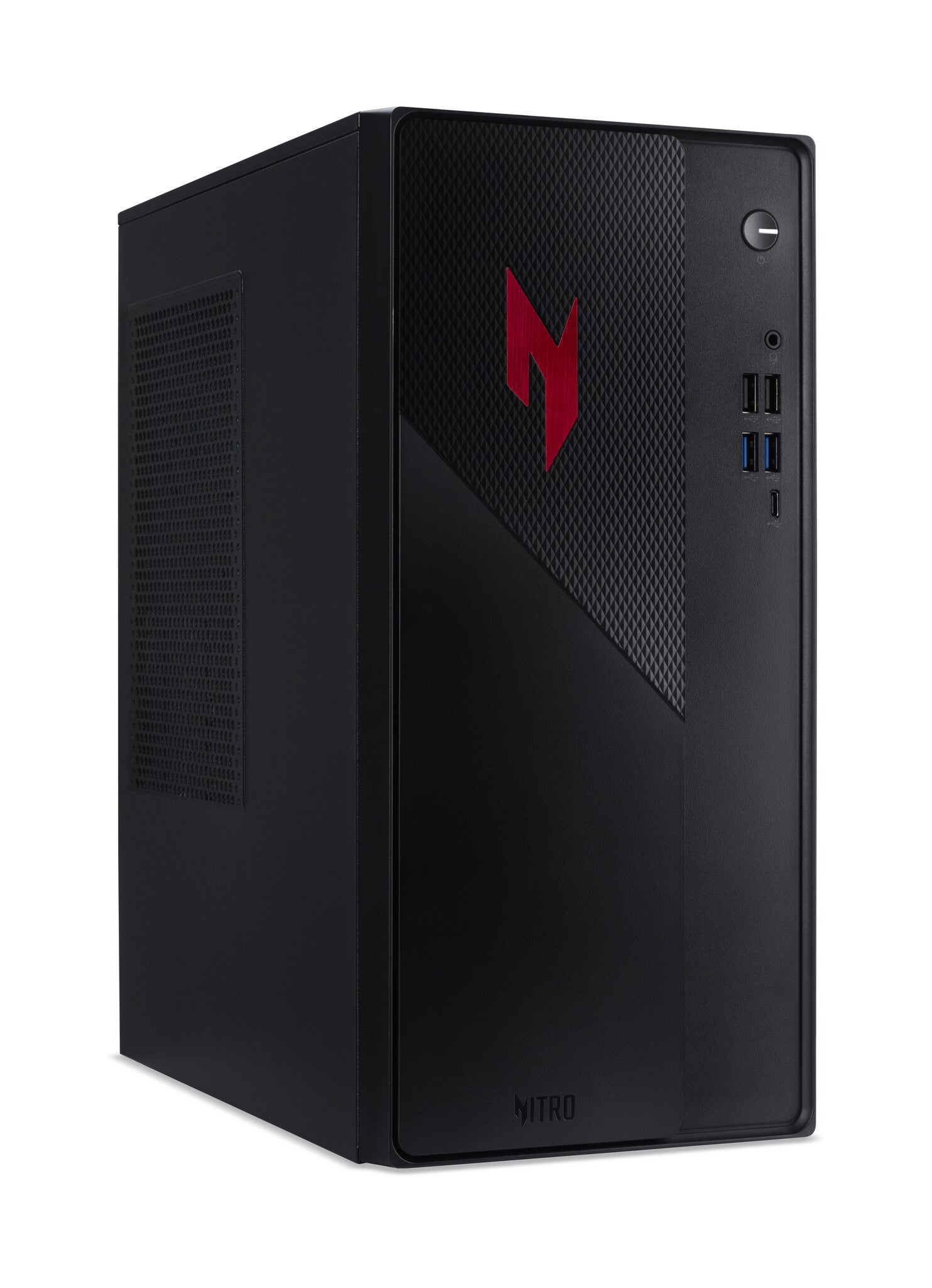 Acer NITRO 20 N20 101 I52150 Intel Core 5 210H 16 GB DDR4-SDRAM 1 TB SSD NVIDIA GeForce RTX 5050 Windows 11 Home Desktop PC Zwart